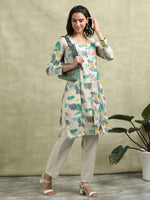 Load image into Gallery viewer, Comfort Fit Cotton Flex Floral Co-Ord Set