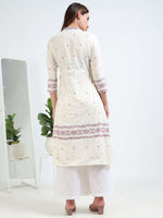 Load image into Gallery viewer, Ivory Handloom Comfort Co-ord Set